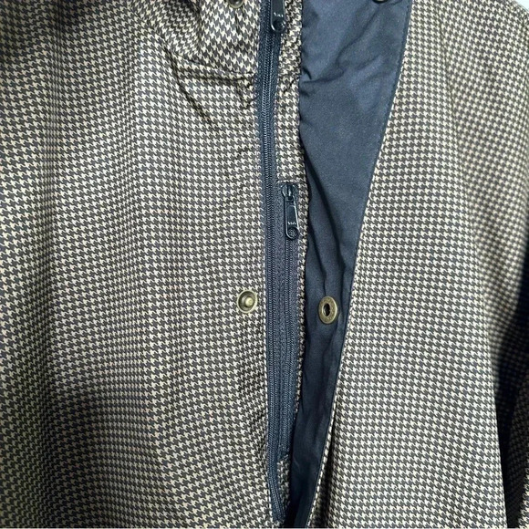 FJ FootJoy DryJoy Herringbone Half Zip Pullover Rain Golf Jacket Size Large - Picture 4 of 13